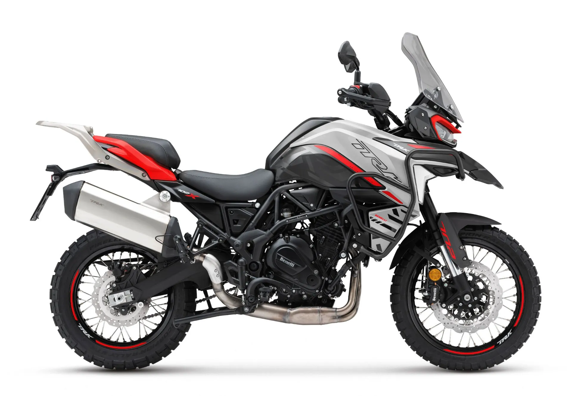 Benelli trk 702 x 2026 blanc gris